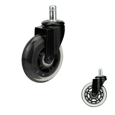 3" Furniture Chair Casters , 50kg Loading Office Chair Caster Wheel