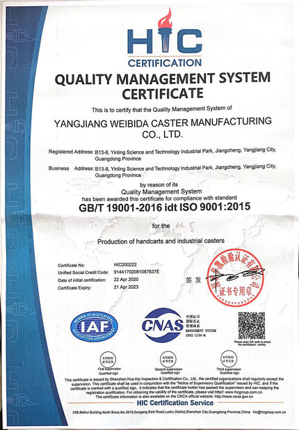 China Guangzhou Ylcaster Metal Co., Ltd. certificaten