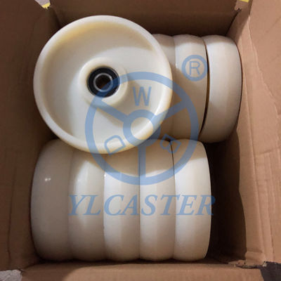 300kg Load Nylon Casters 7"  Industrial Lift Truck Steering Wheels