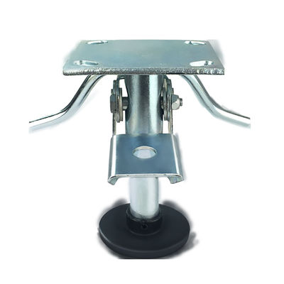 300kg High Capacity Green Steel Swivel Adjustable Floor Lock