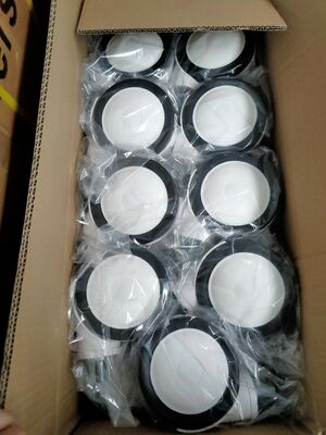 Steel Housing Material Rubber Casters Featuring Rubber PP Core Wheel and Double Ball Bearing Suitable for Equipment Mobility