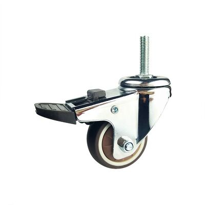 600KG Loaded Capacity Nylon Casters Set of 4 American Type Heavy Duty Durable Wheels Perfect for Equipment and Machinery