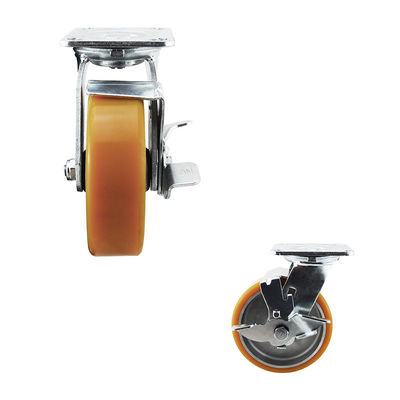 880LBS PU Aluminium Core 150mm Trolley  Heavy Duty Casters