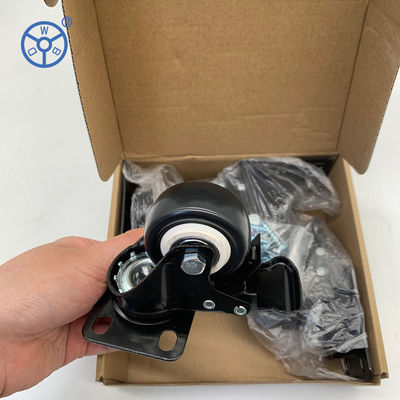 Plastic Core Steel Housing Light Duty Casters For Industrial