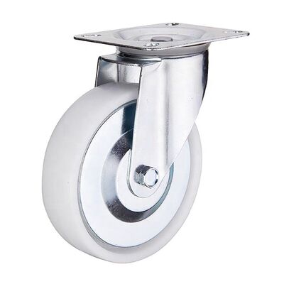 Top Plate Swivel Radius 3-1/2 Inch capacity Casters Featuring 4 Inch Wheel Diameter Designed for Heavy Duty Equipment and Movement