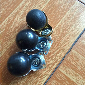 PA-wielmateriaal Nylon-rollers Set van 4 65mm Duurzame Nylon-wielen Ideaal voor industriële karren en zware toepassingen