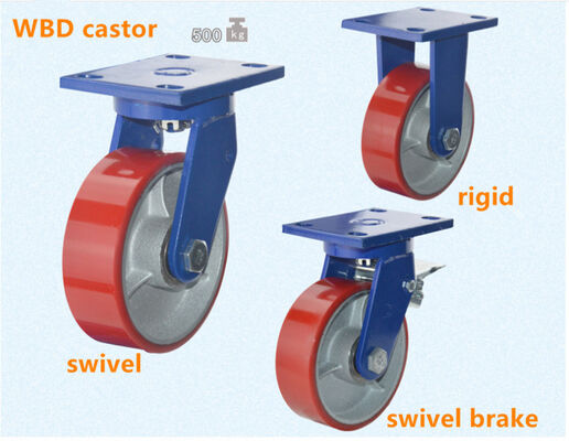 350 kg capaciteit rollers Vier pakketten zware rollers Perfect voor het transport van apparatuur en industriële toepassingen