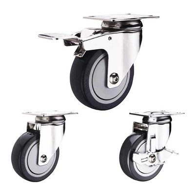 300lbs 5 Inch Polyurethane Wheels